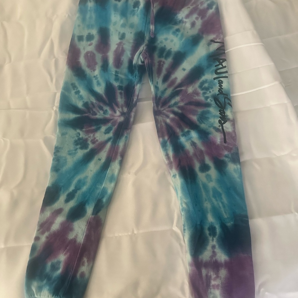 Maui and Sons Blue and Purple Kids Joggers